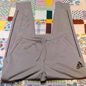 Adidas basketball club gray jogger pants